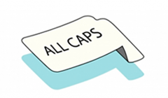 ALL CAPS